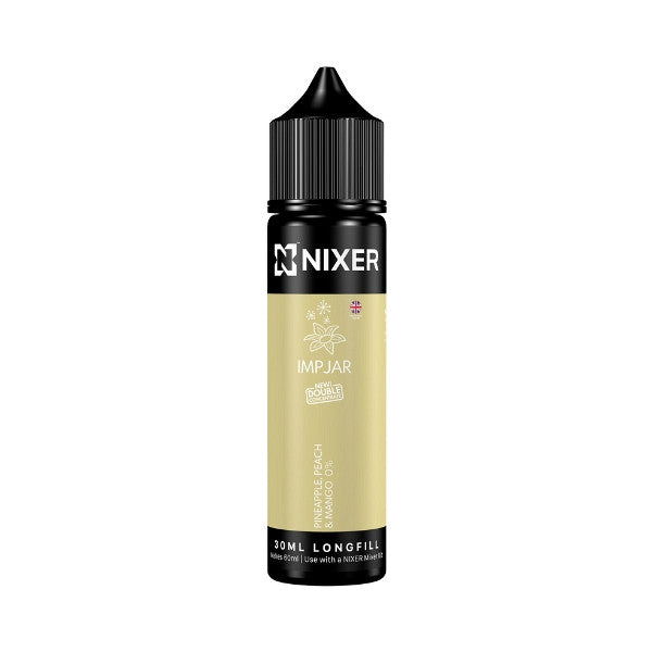 Nixer X Imp Jar - 30ml - Pineapple, Peach &amp; Mango - Longfill