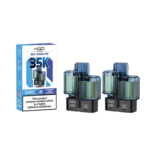 HQD Air Glow Air 35K - Dual Flavour Pod - 2 Pack