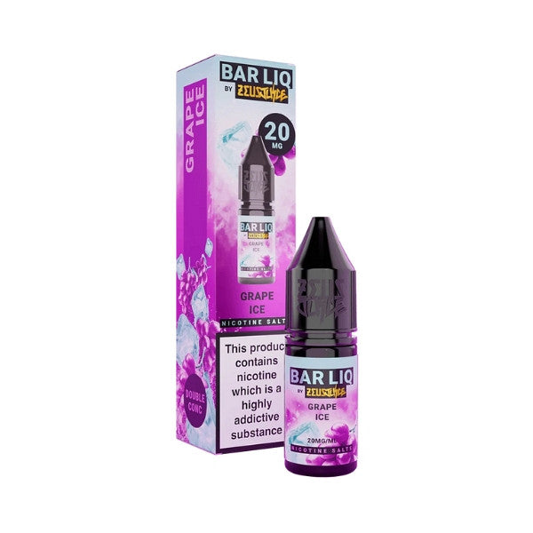 Zeus Juice Bar Liq - Nic Salt - Grape Ice
