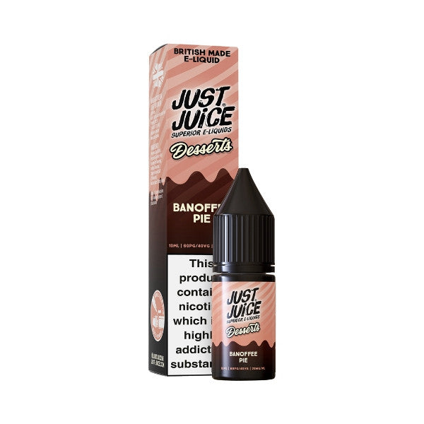 Just Juice Desserts - Nic Salt - Banoffee Pie