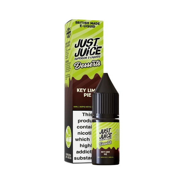Just Juice Desserts - Nic Salt - Key Lime Pie