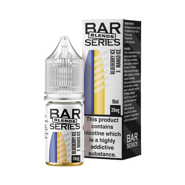 Bar Series Blends - Nic Salt - Blueberry ice x Mango Ice