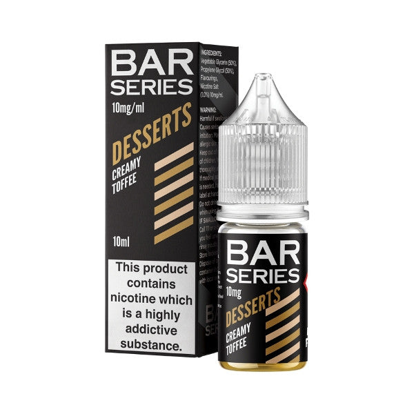 Bar Series Desserts - Nic Salt - Creamy Tofee