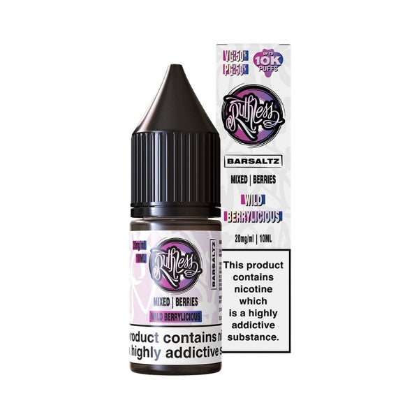 Ruthless Bar Saltz - Nic Salt - Wild Berrylicious