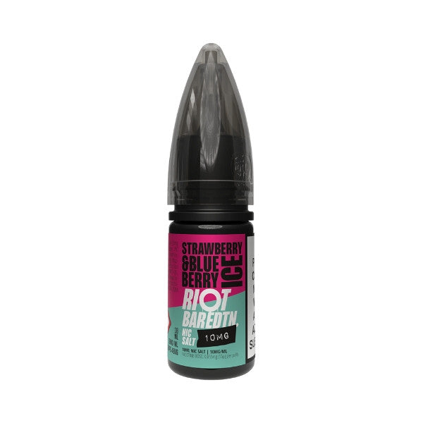 Riot - Nic Salt - Bar Edtn - Strawberry &amp; Blueberry Ice
