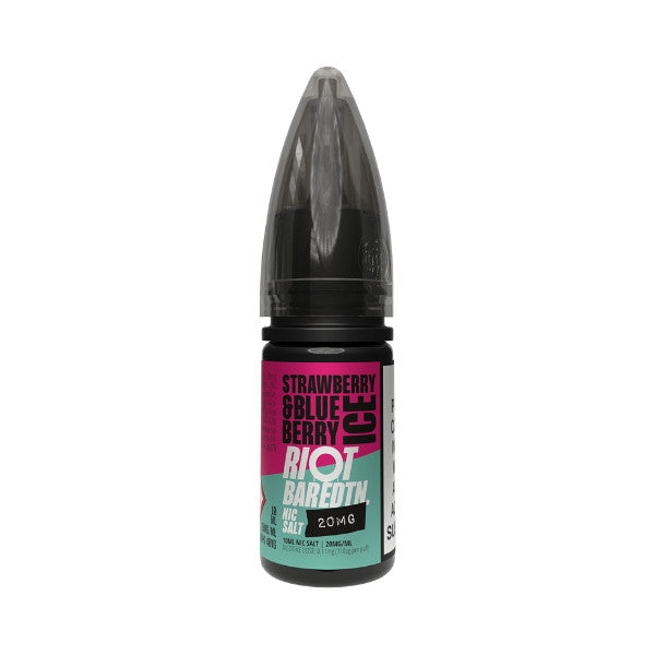 Riot - Nic Salt - Bar Edtn - Strawberry &amp; Blueberry Ice