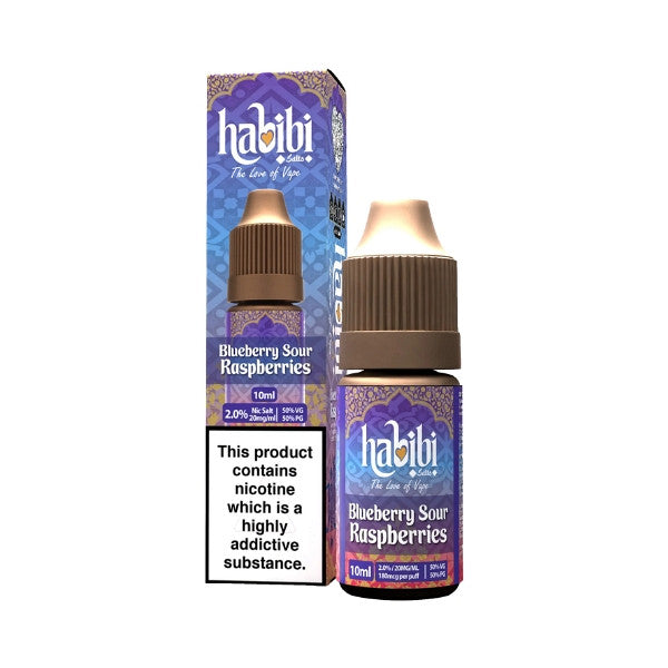 Habibi - Nic Salt - Blueberry Sour Raspberries